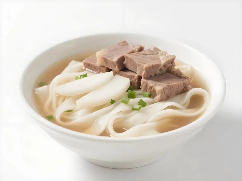 牛腩湯河粉